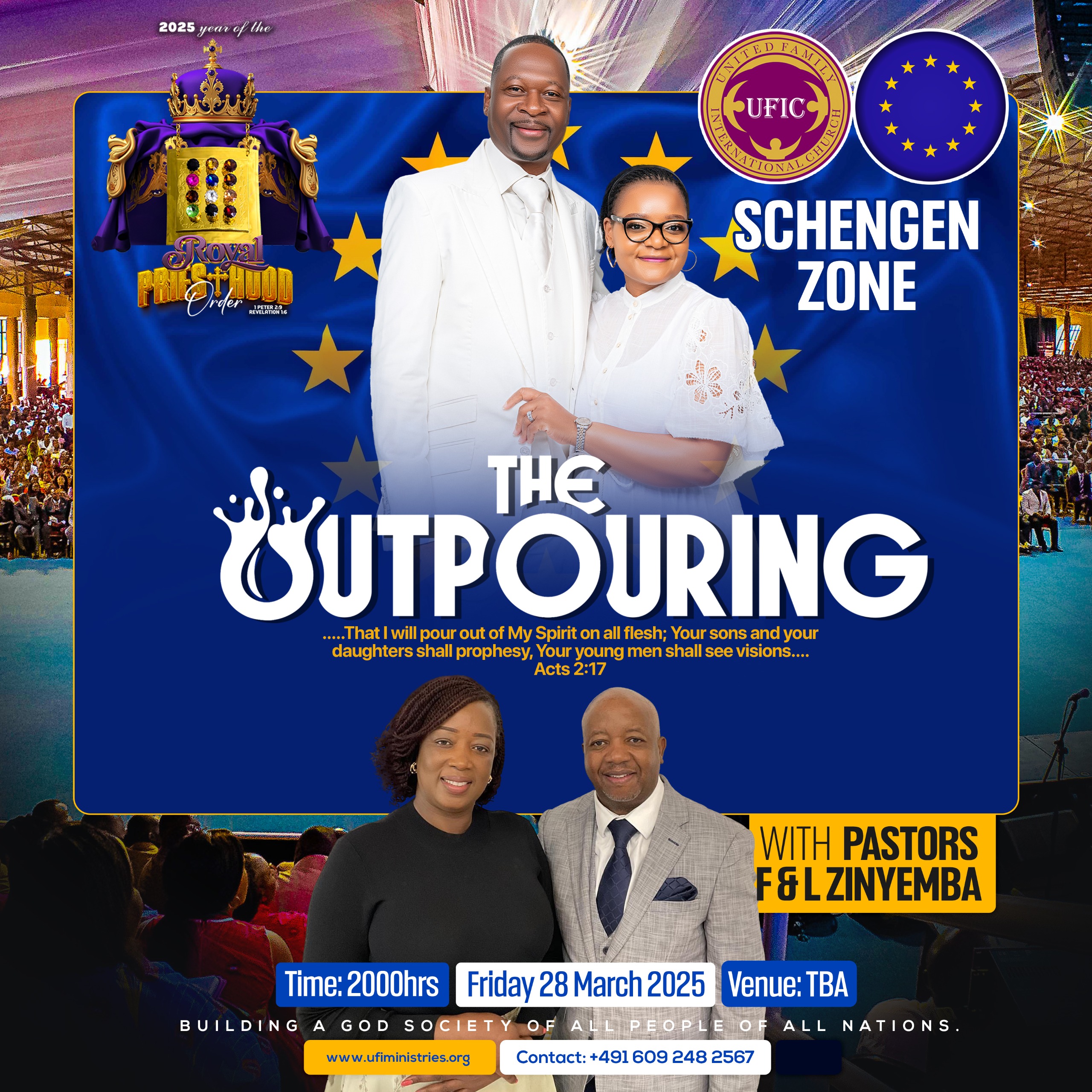 the outpouring flyer